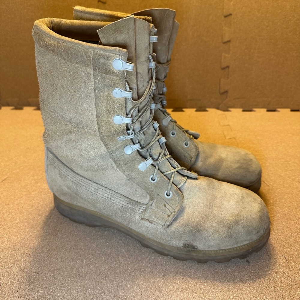 Belleville ICWT Combat Boots Mens‎ 9.0 R Tan Gore-Tex Vibram Military Tactical